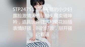 STP24751 颜值不错的小少妇露脸激情大秀，镜头前卖骚呻吟，道具玩弄骚穴和菊花抽插表情好骚，叫的好浪，掰开骚穴看逼