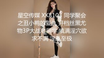 星空传媒 XK8103 同学聚会之丑小鸭的复仇 开档丝黑尤物3P大战老同学 填满淫穴欲求不满 淫乱至极