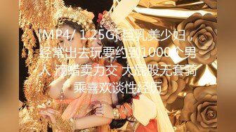 [MP4/ 1.25G] 巨乳美少妇，经常出去玩要约到1000个男人 滴蜡卖力交 大屁股无套骑乘喜欢谈性经历