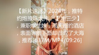 【新片速遞】2024年，推特约炮撩妹大神，【 十三少】，兼职学生妹，周末相约酒店，表面害羞下面却湿成了大海，推荐[637M/MP4/09:26]