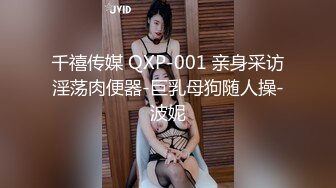 千禧传媒 QXP-001 亲身采访淫荡肉便器-巨乳母狗随人操-波妮