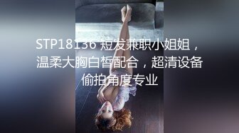 STP18136 短发兼职小姐姐，温柔大胸白皙配合，超清设备偷拍角度专业