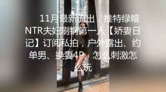 ❤️11月最新流出，推特绿帽NTR夫妇刷锅第一人【娇妻日记】订阅私拍，户外露出、约单男、换妻4P、怎么刺激怎么玩