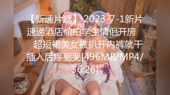 【新速片遞】 2023-7-1新片速递酒店偷拍学生情侣开房❤️超短裙美女被扒开内裤就干插入后疼到哭[496MB/MP4/36:26]