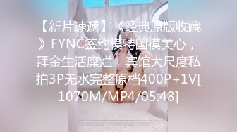 【新片速遞】《经典原版收藏》FYNC签约模特国模美心，拜金生活糜烂，宾馆大尺度私拍3P无水完整原档400P+1V[1070M/MP4/05:48]